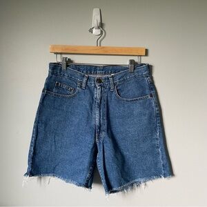 Bogari Jeans Vintage Denim Cutoff Blue Jean Shorts Size 30